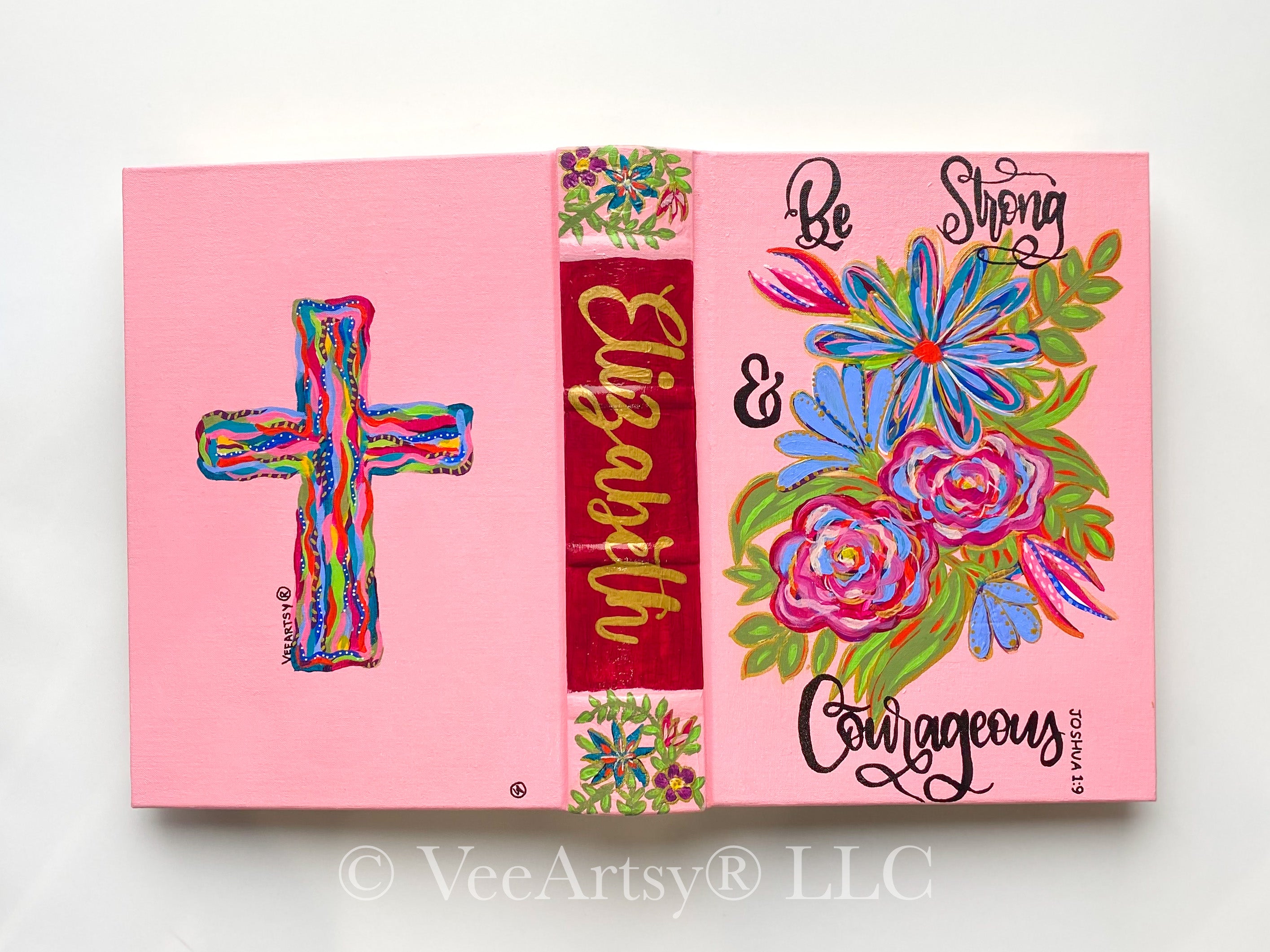 JOURNALING BIBLE- BE STRONG & COURAGEOUS